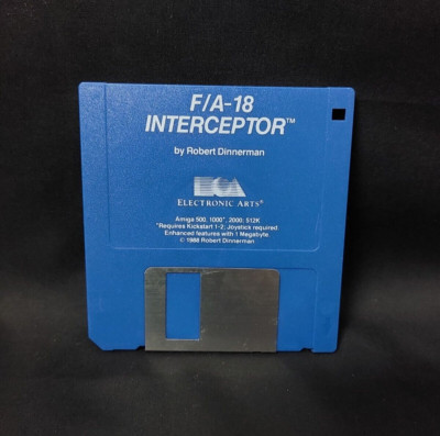 F/A-18 Interceptor - Electronic Arts - Commodore Amiga Disk only