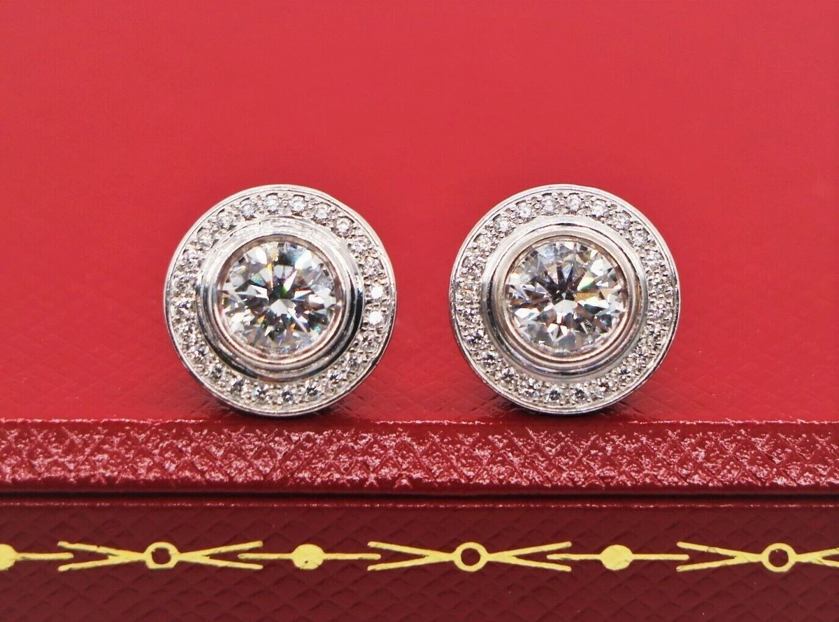 Update 119+ cartier diamond earrings super hot seven.edu.vn