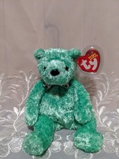 Ty Beanie Babies LUCK-e The Green St Patrick's Day Bear 🍀 2002 Retired Vintage