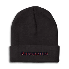 Beanies for Men Postmaster Winter Hats for Women Acrylic Skull Cap 1 Size
