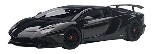 AUTOart 1/18 Lamborghini Aventador LP750-4 SV black model car - Picture 1 of 10