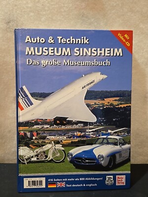 Auto & Technik Museum Sinsheim German Version Exhbit Book 