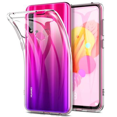 2PCS Soft TPU Clear Mobile Phone Cases For Huawei Nova 5 5i 5T Pro Back Cover 