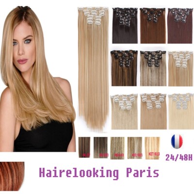 200 Extensions De Cheveux Easy Loop 100% Naturels Remy - Longueur 53-60 Cm, Pose à Froid