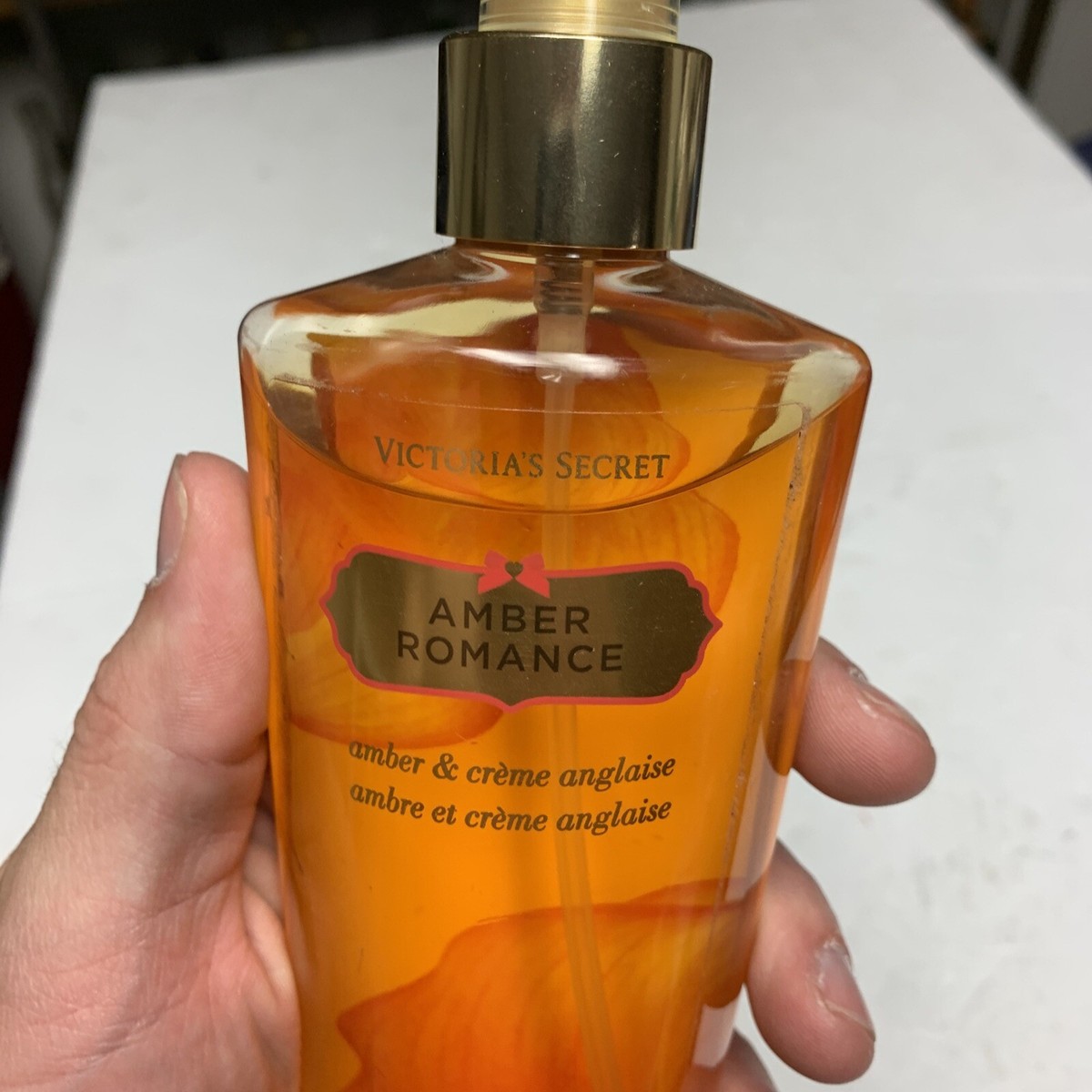 Victoria's Secret Amber Romance Body Mist 8.4 fl oz Older