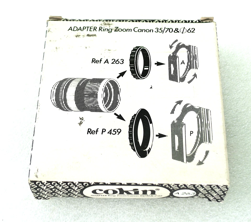 Cokin A Series 263 Adapter Ring for Canon 35-70 & 62mm - NEW - Image 2 of 3