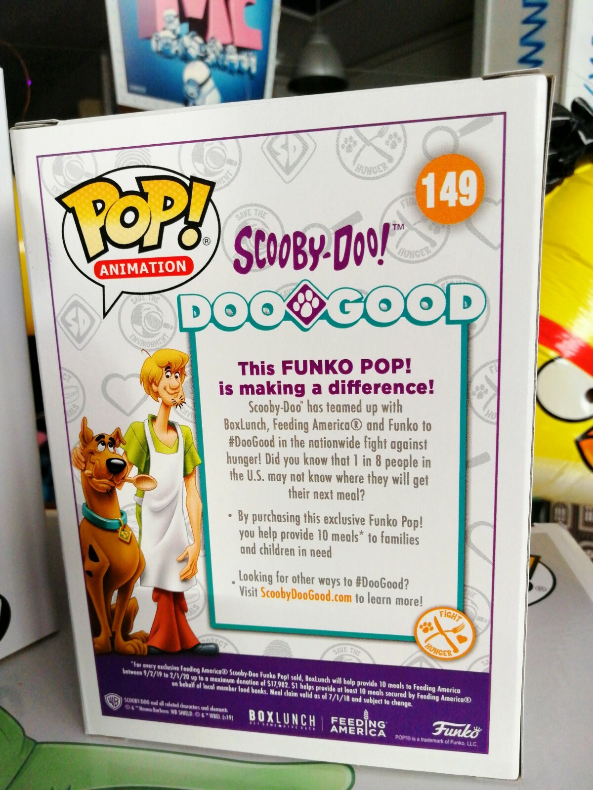 Funko Pop! Scooby-Doo #149 – Édition Spéciale Violet Flocked (pelucheux), Neuve