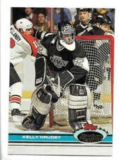 KELLY HRUDEY 1991-92 STADIUM CLUB CARD NEAR MINT+ CONDITION