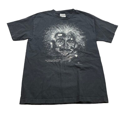 Vintage 1993 Albert Einstein Cotton Expressions T-Shirt Glow In