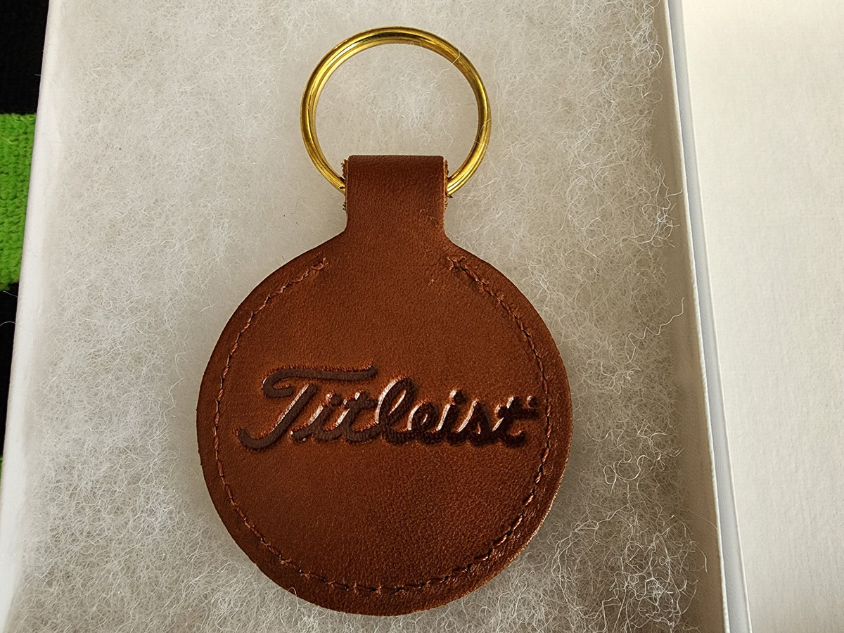 Rare Team Titleist Golf Leather Key Chain⛳⛳⛳ | eBay
