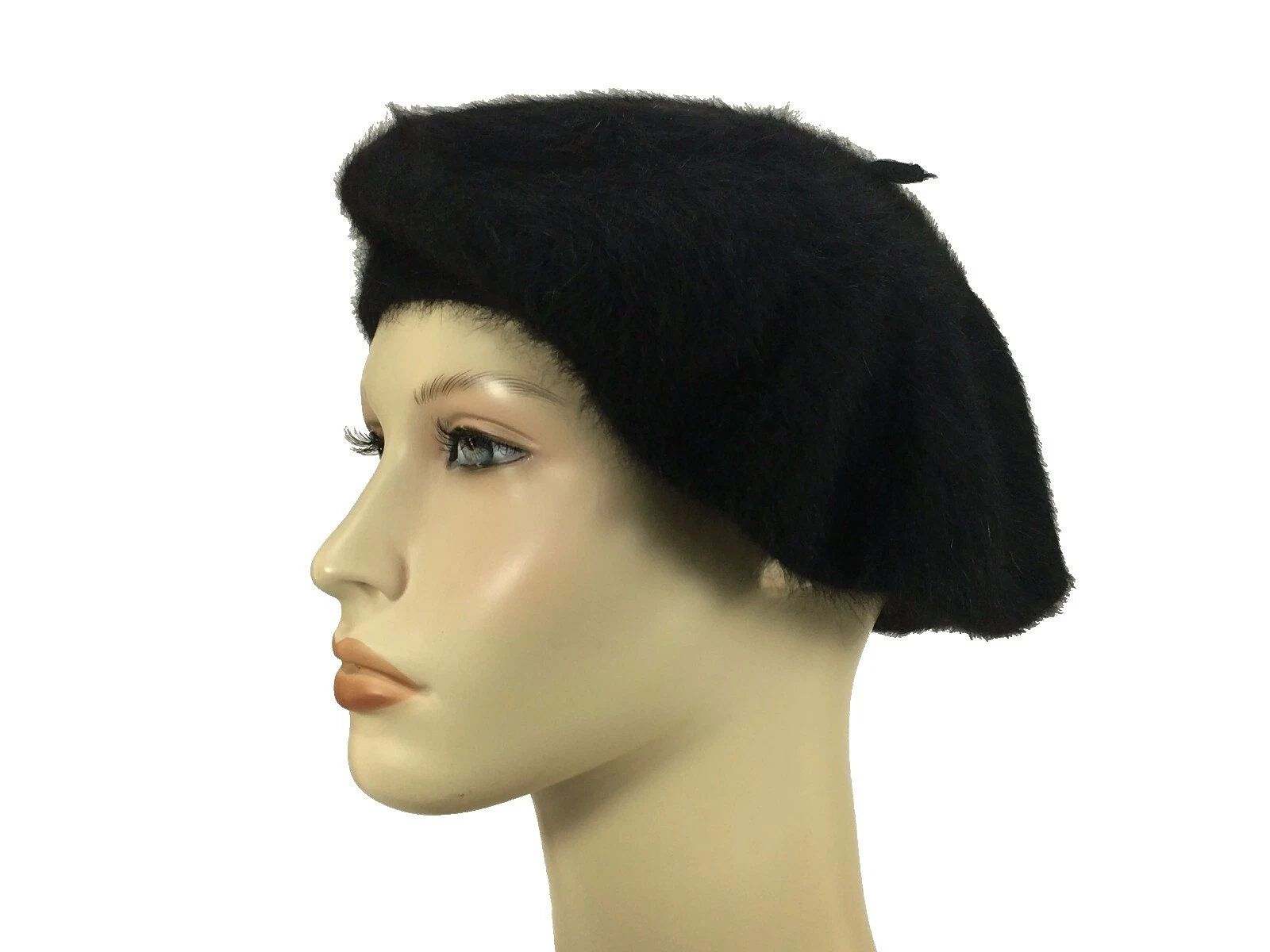 Angora Sombreros Negros para Mujer