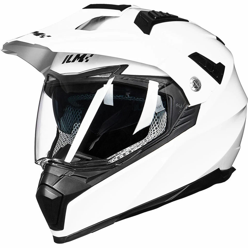 ILM Motorcycle Dual Sport Motocross Helmets Full Face Off Road Dirt Bike ATV DOT Foto 3 de 4