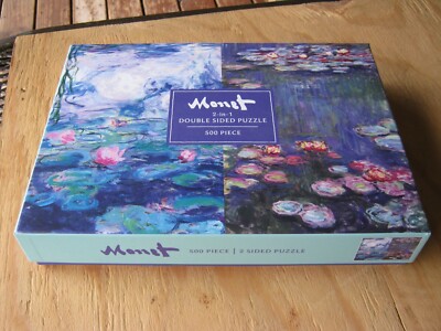 MONET 2-IN-1 Double Sided Puzzle 500 Pc by Edyta Szyszlo