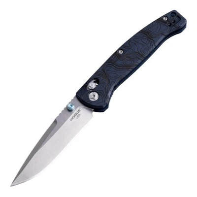 Hogue Knives Mysto Water 3.4" Clip Point MagnaCut Blue Canyon Richlite 24456