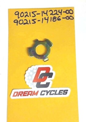 #ad NOS GENUINE YAMAHA WASHER LOCK 90215 14224 00 OEM FAST SHIPPING YFM250 TTR230 $9.59