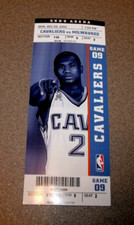 Cleveland Cavaliers 12/9/2002 Ticket Stub vs Bucks Ricky Davis 45pts Career High