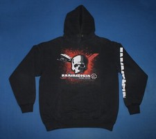 Y2K Rammstein Hoodie Reise Reise Industrial Metal Band Men's Sweats Large