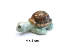 tortue en porcelaine, figurine de collection, turtle, schildpad  Gtp17-22