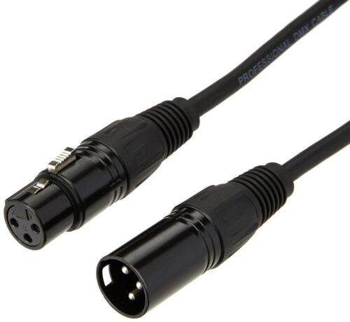 Pulse 10 M DMX Cable 3 Pin XLR Male to Female 10 Metre Stage DJ Lighting Lead - Afbeelding 1 van 1