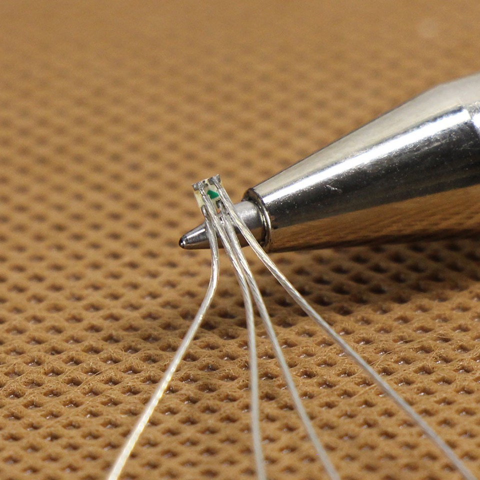 Evemodel C0603W 20pcs Pre-Welded Micro 0.1mm Copper Wired White - Foto 9