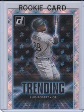 LUIS ROBERT ROOKIE CARD Chicago White Sox Baseball DONRUSS TRENDING DIAMOND RC