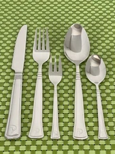 DUCKS UNLIMITED Stainless 18/10 Glossy Duck Logo Flatware SMART CHOICE E112G