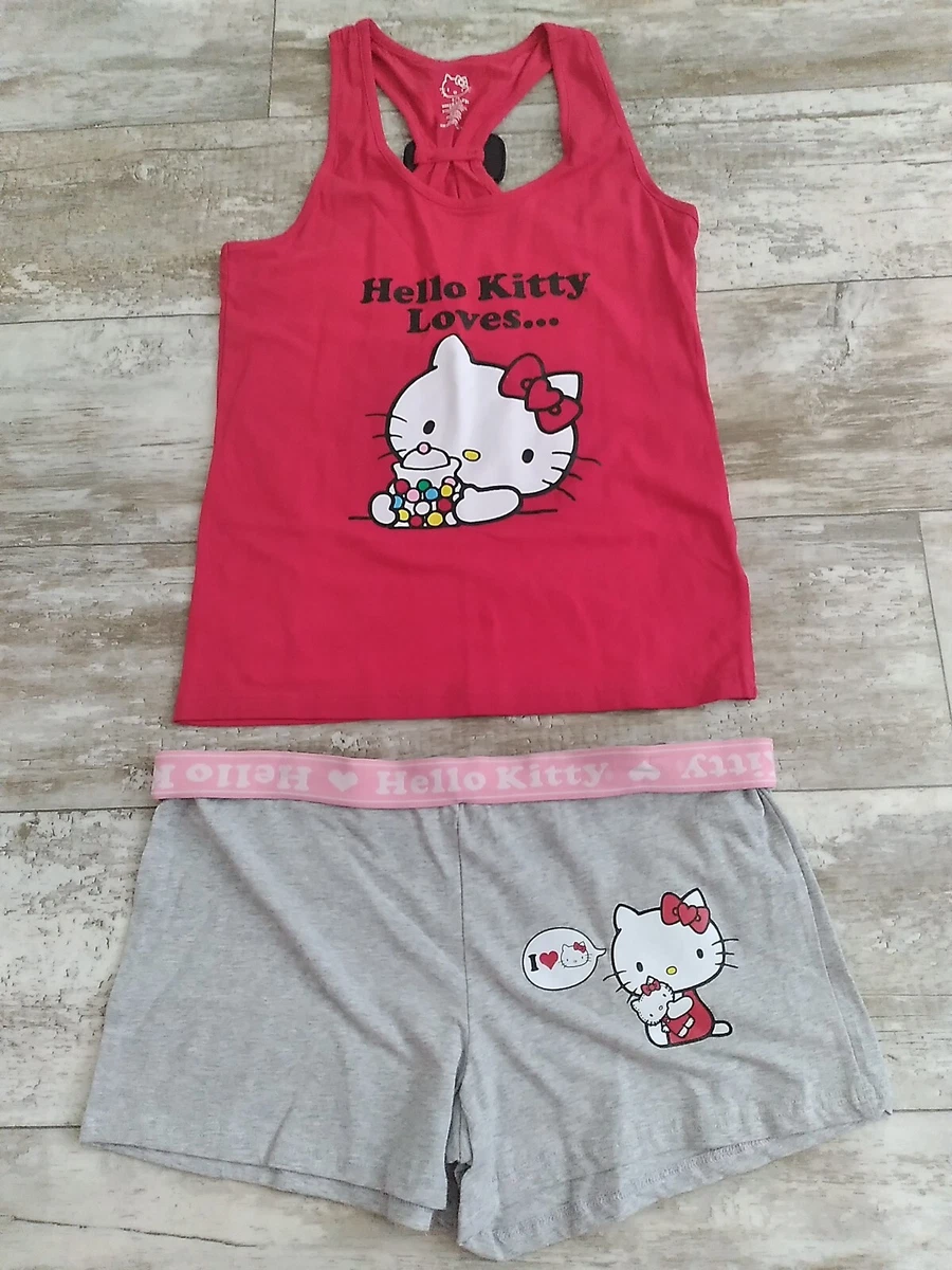 Hello Kitty Pajama Tank Top and Pant Set 