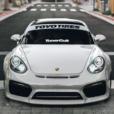 Toyo Tires Windshield Banner White