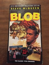 BLOB- 35TH ANNIVERSARY COLLECTORS EDITION- VHS VIDEO- USED