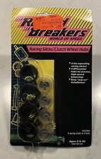 1989 Hasbro Record Breakers World of Speed RACING SLICKS / CLUTCH WHEEL HUBS