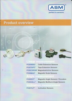 MRO Brochure - ASM - Linear Angle Inclination Measurement Sensors - 2016 (MR299)
