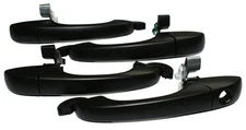 New Smooth Black Outside Door Handle 4-piece SET / FOR DODGE & CHRYSLER