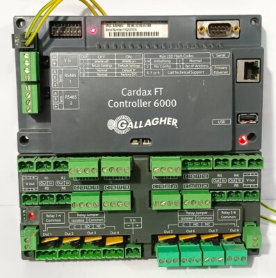 Gallagher C300100 Controller Cardax FT CONTROLLER 6000 with C300181 8R Module