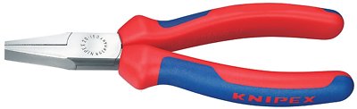 KNIPEX 20 02 140 Flat Nose Pliers-Comfort Grip