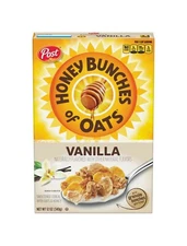 🟢 Brand New Post Honey Bunches Of Oats Vanilla Cereal Granola Clusters 12oz