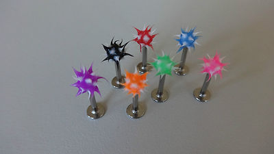 1 X LIP RING KOOSHBALL KOOSH RUBBER TICKLER Various Colors