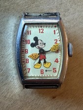 Rare Find Vintage 1940s Mickey Mouse Watch Without Bands