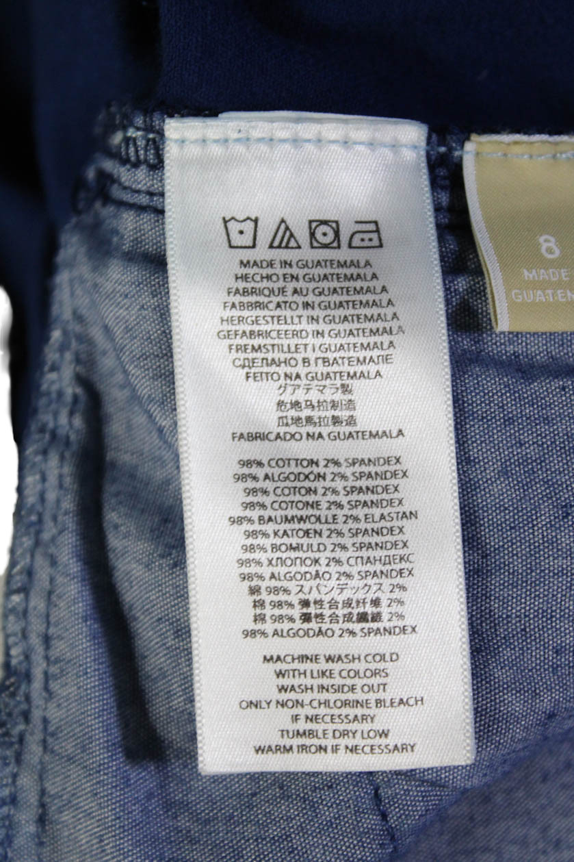 Michael Kors Womens Cotton Mid-Rise Zip Skinny Denim Jeans Blue Size 8 thumbnail 4