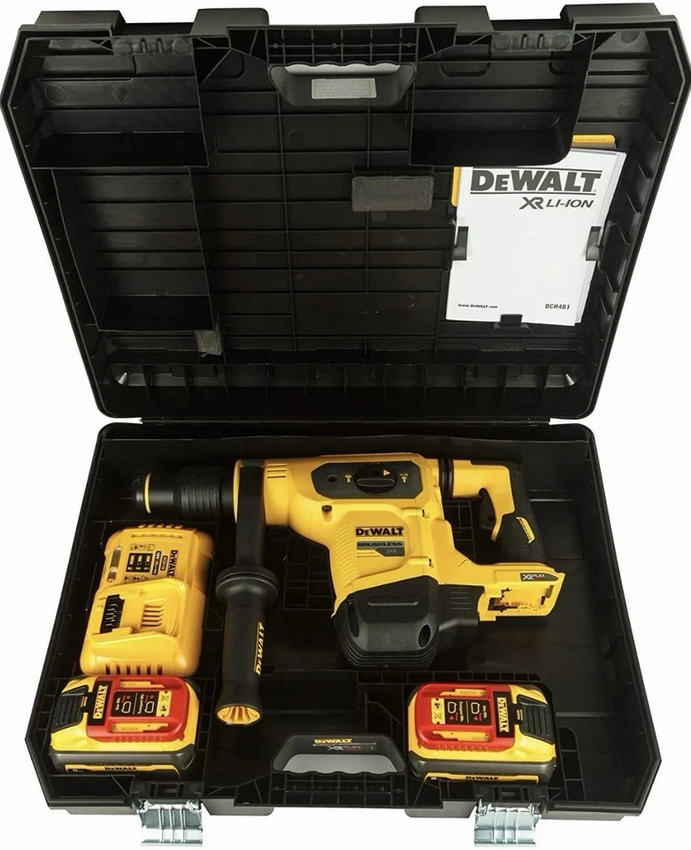 DEWALT Perforateur, burineur sans fil DCH481X2-QW Flexvolt 54V SDS Max - Photo 2/4