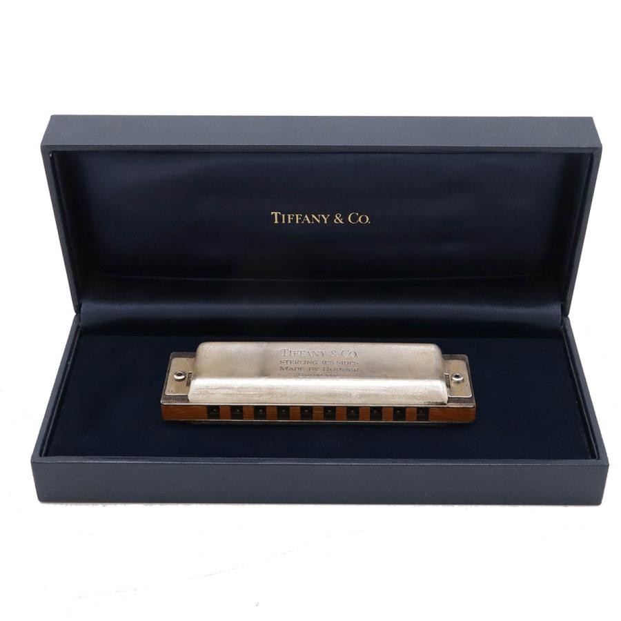 Tiffany x Hohner Sterling Silver 925 Harmonica with Case