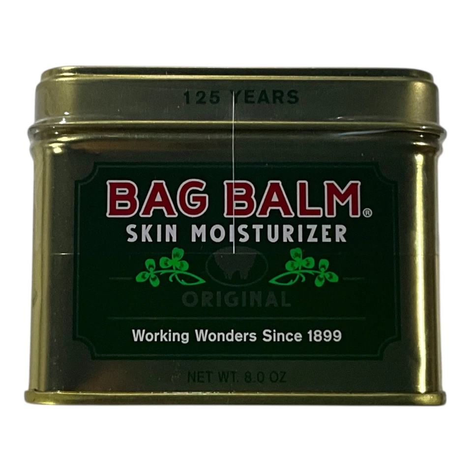 3-Pack Vermont's Bag Balm Moisturizer 8oz 125th Anniversary Gold Tin Ltd Edition - Image 2 of 4