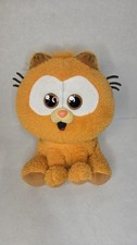Garfield the Movie Plush Garfield Kitten Meows Sitting 2023 Animagic 10" VGUC