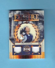 2025 Leaf Bronx Legacy Baseball The Empire Jim Leyritz Dual Relic  #1/50