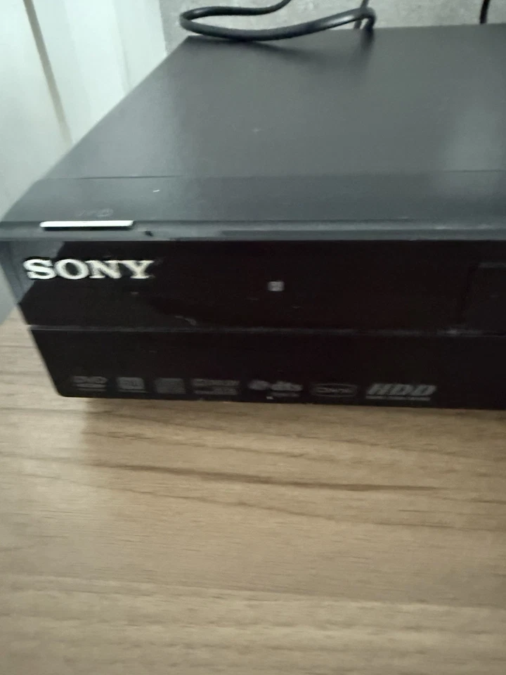 SONY HDD/DVD Recorder Player RDR-HDC100 remote & cord powers on untested - Image 3 of 4