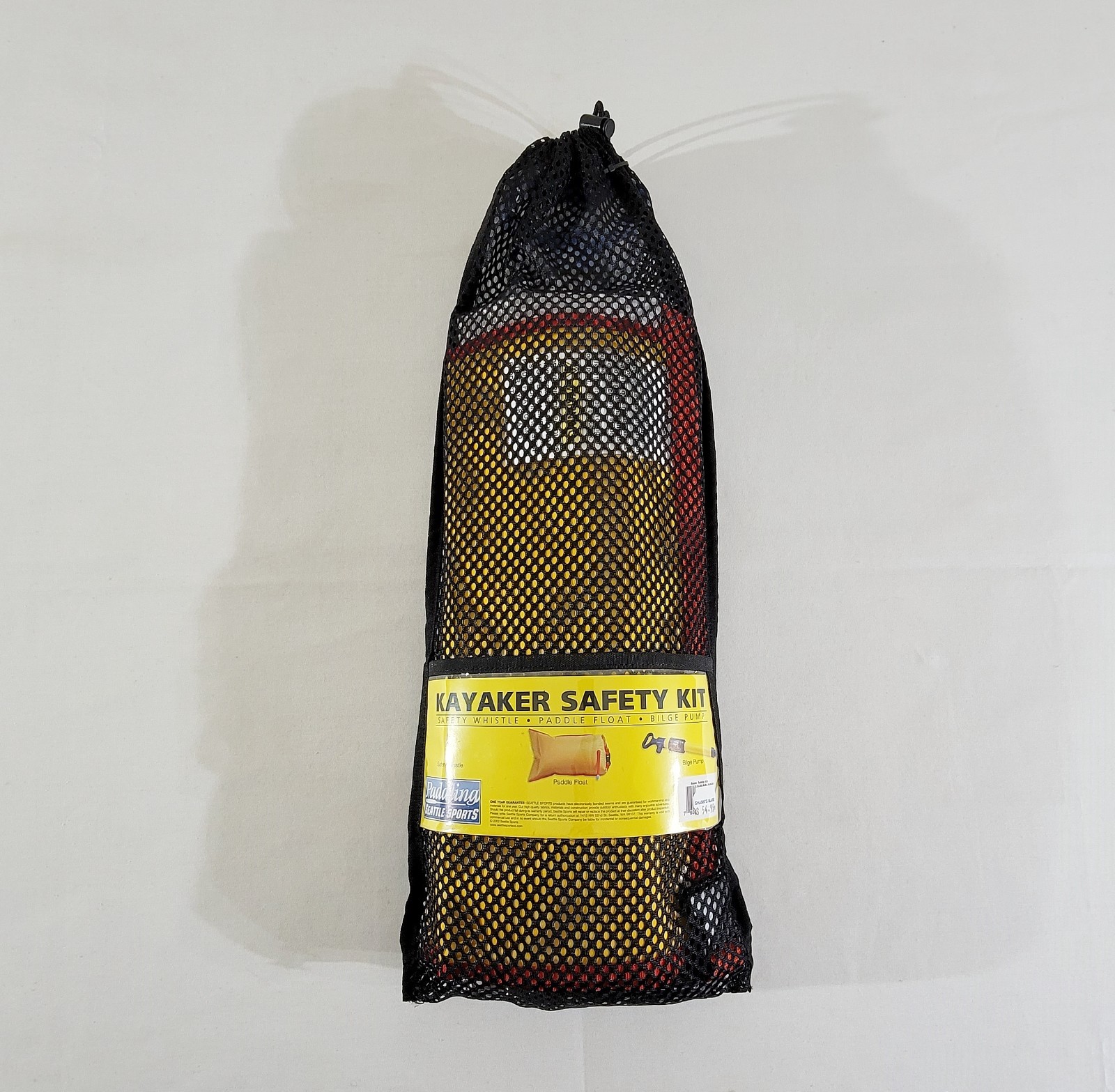 Safety Kit By Seattle Sports - Whistle, Paddle Float, Bilge 