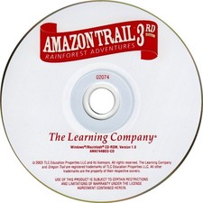 Amazon Trail 3rd Edition Rainforest Adventures Age 10 New CD-ROM DISC Only