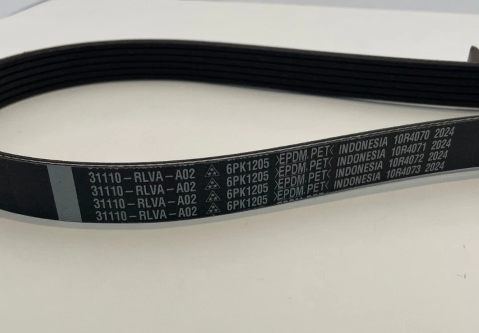 Nuevo Genuino OEM Honda Serpentine Correa de Transmisión Odyssey Passport Pilot Ridgeline V6 Foto 3 de 3