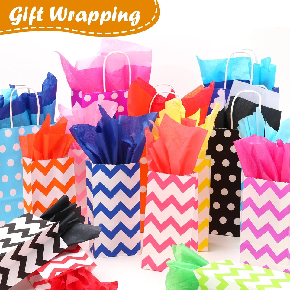 1000 PCS Tissue Paper, 20 Colors 14" X 20" Tissue Papers Bulk for Packaging, ... - Image 4 of 4