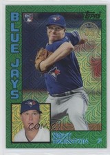 2019 Update Silver Pack 1984 Topps Baseball Chrome Green /99 Trent Thornton 4r2