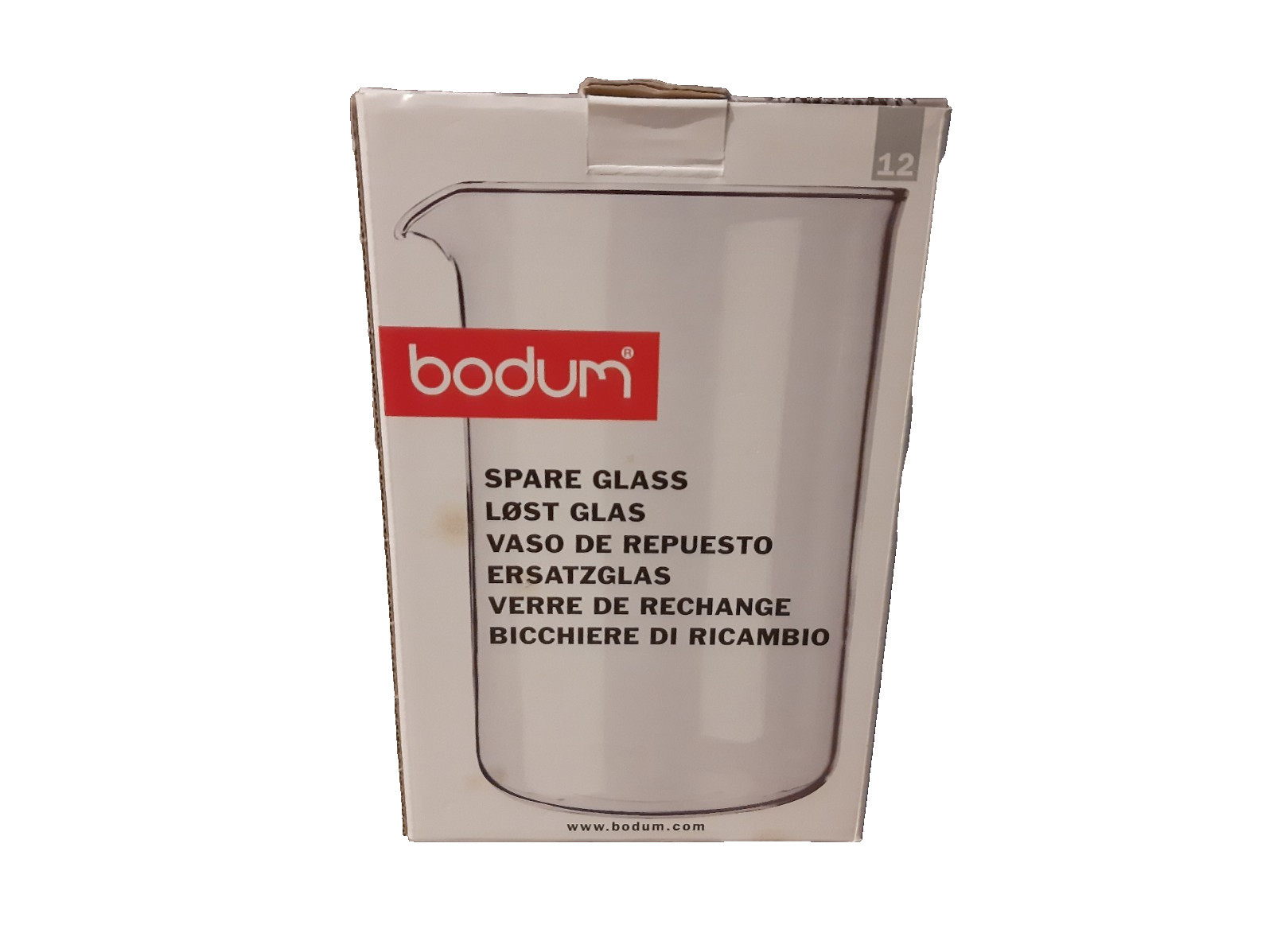 Spare Glass Beaker 1512-10 Transparent....new Open Box